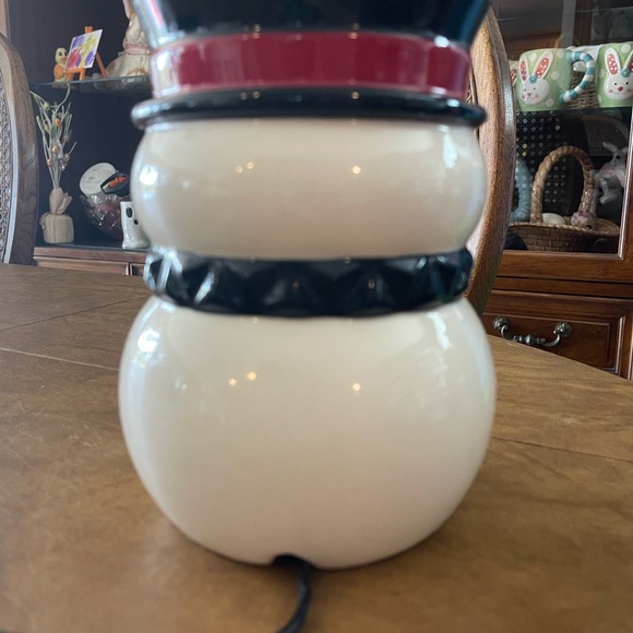 Yankee Candle Snowman Wax Warmer Timer Button Electric - Picture 3 of 6
